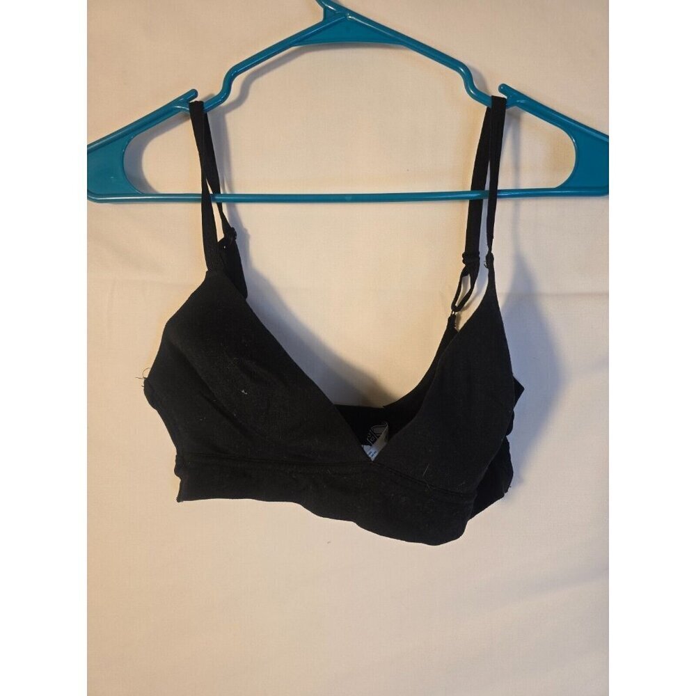 Izod Black Bra Soft Cup Women’s Size‎ 34C Goth Emo